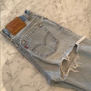 High waist Levi’s